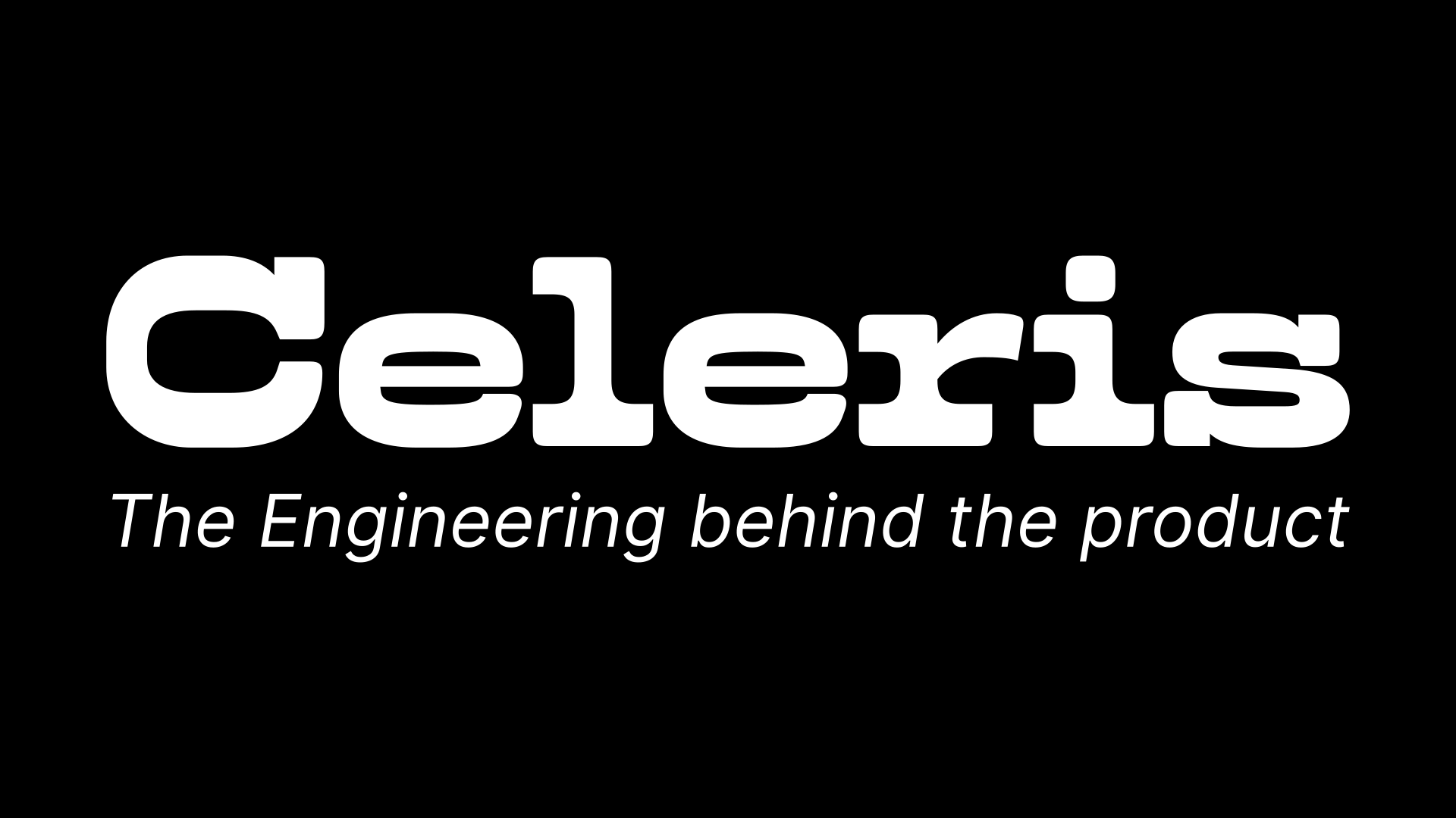 Engineering of Celeris - The design, planning and architecture cover image