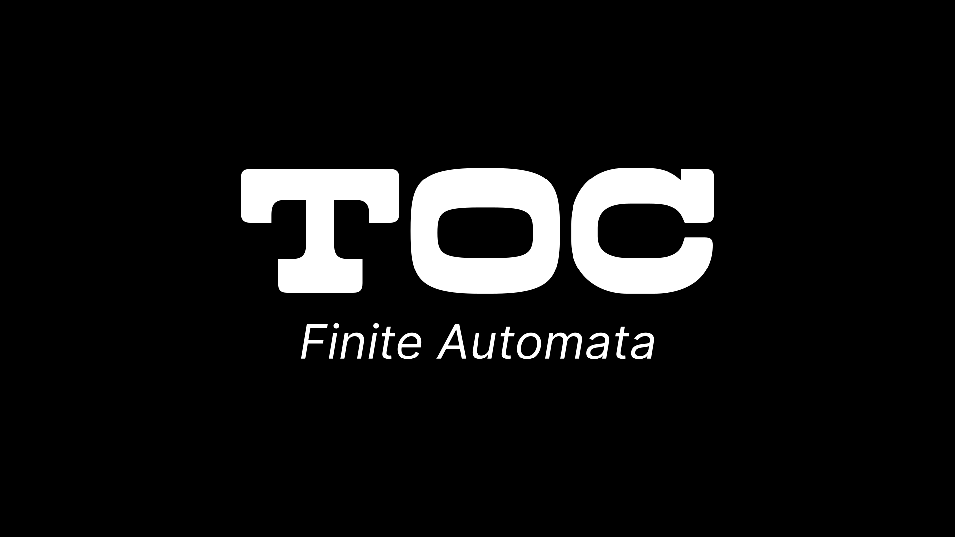 Finite Automata: The Language of Simplicity - When Machines Recognize Patterns cover image
